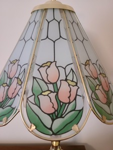 lot 171 image: Brass Touch Lamp
