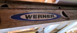 lot 217 image: Werner 20ft Extension Ladder