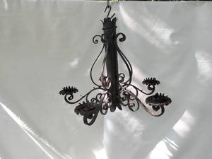 Wrought Iron Chandelier