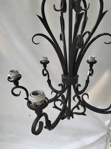 Large Metal Chandelier