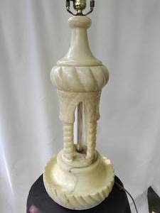 Solid Marble Vintage Table Lamp