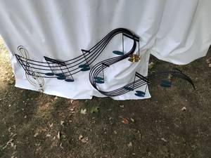 Vintage C.Jere Music Wall Sculpture