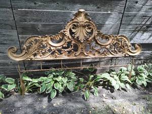 Vintage Gold Headboard