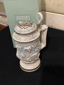 Vintage Avon Racing Car Stein