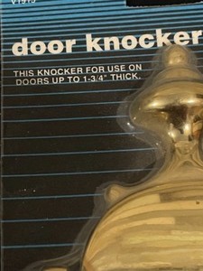 2 Brass Door Knockers