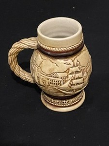 Vintage Avon Tallships ceramic stein