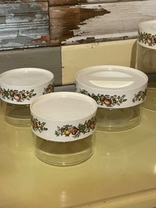 4 Canister, Gemco Salt and Pepper Shakers