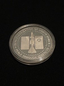 Peace 2018 President Trump and Kim Jong-un commemorative coin