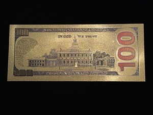 President Trump Commemorative Gold $100 Bill