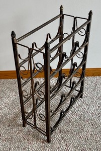 lot 193 image: Two Decorative Wine Racks