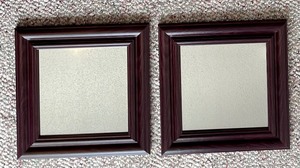 lot 173 image: Pair of Square Mirrors