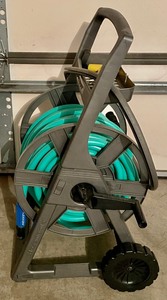 lot 167 image: Hose Reel and Watering Can