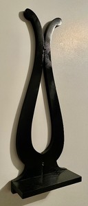 lot 146 image: Black Abstract Shelf