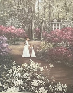lot 149 image: Hand in Hand Numbered Print by Glynda Turley