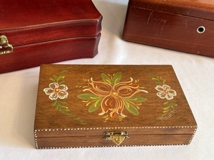 lot 235 image: Variety of Four Jewelry Boxes