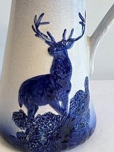 lot 211 image: Large Vintage Stage Ceramic Ewer