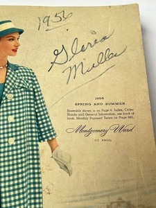 lot 277 image: Vintage 1956 JCPenney Catalog