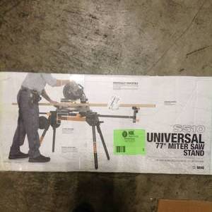 TOUGHBUILT Universal 77 in. Miter Saw Stand (new) review pictures