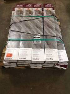 assorted lot of Home Decorators Collection Castle Gray Oak 13 in. Thick x 6.26 in. wide x 50.79 in Length Engineered Hardwood Flooring (17.66 sq. ft.case)