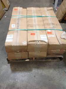Pallet of Ivy Hill Tile  Revive 6mil 6.3 in. W x 48.4 in. L Opulence Oak Waterproof Glue Down Luxury Vinyl Tile Flooring (42.37 Sq. Ft.  Case)