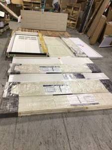 Lot of assorted indooroutdoor Doors Various Models and Conditions customer returns see pictures