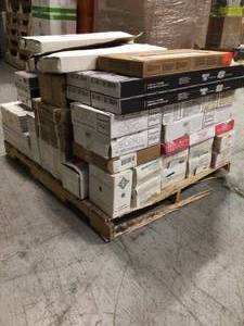 Lot of  Assorted lot of Flooring Various Sizes, Models, and Conditions