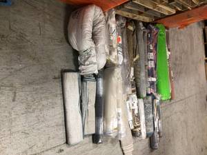 Lot of Mixed and Assorted Rugs Various Sizes and Conditions