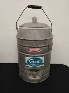 lot 5 image: Vintage Metal Water Cooler or Drink Dispenser