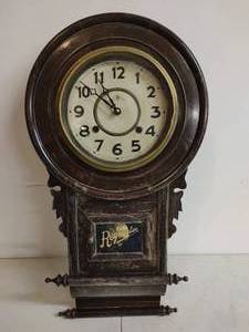 lot 74 image: Wall Clock