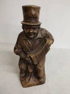 lot 99 image: Accordionist Statue