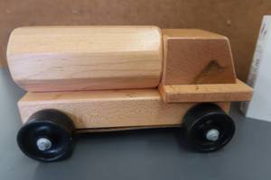KORNERS FOR KIDS WOODEN LOGGING TRUCK