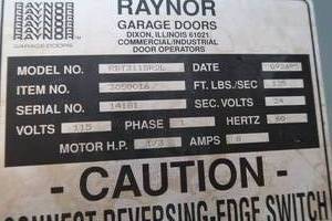 RAYNOR GARAGE DOOR OPENER