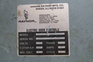 RAYNOR GARAGE DOOR OPENER