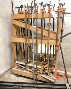 Bar Clamp Rack