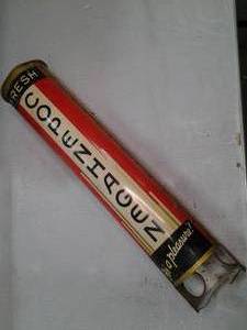 lot 128 image: Vintage tin Copenhagen store displa...