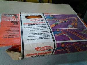 lot 148 image: Vintage Hot Wheels super charger ra...