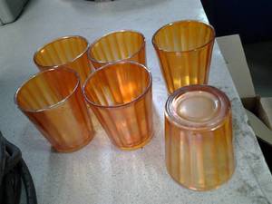 lot 152 image: Set of 6 glasses that remind me of ...