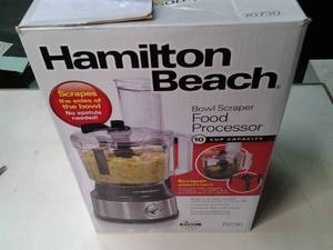 lot 182 image: Hamilton Beach 10 cup Bowl Scraper ...