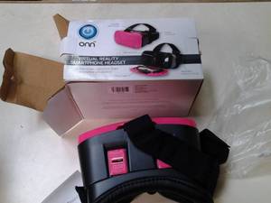 lot 191 image: Onn Virtual Reality Smartphone Head...
