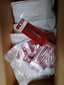 lot 196 image: Box of bore brushes for cleaning .3...