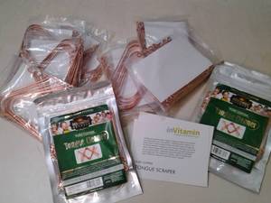 lot 200 image: Large lot of Pure Copper Tongue Cle...