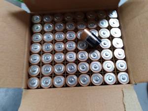 lot 246 image: Case of 112 Size D Duracell batte...