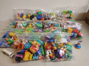 lot 18 image: Collection of McDonalds Happy Meal Toy Train Sets