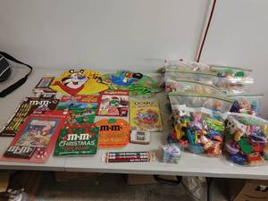 lot 23 image: Collection of McDonalds Happy Meal Toy Train Sets & Promotional Items