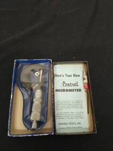 lot 99 image: Central Tools, Inc Micrometer