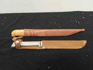 lot 114 image: Two fillet knives- RAPALA AND CHUPPA