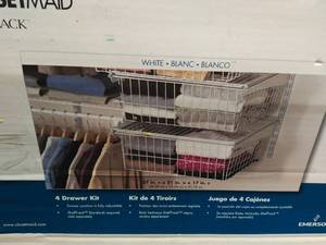 lot 158 image: Closet Maid Shelf Rack