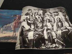 lot 161 image: Two Native American Prints