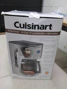cuisinart 14 cup programmable coffe...