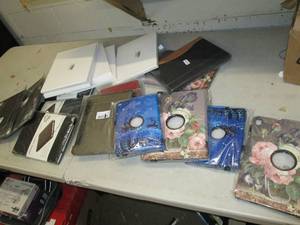 lot of 19 different cases and sizes...